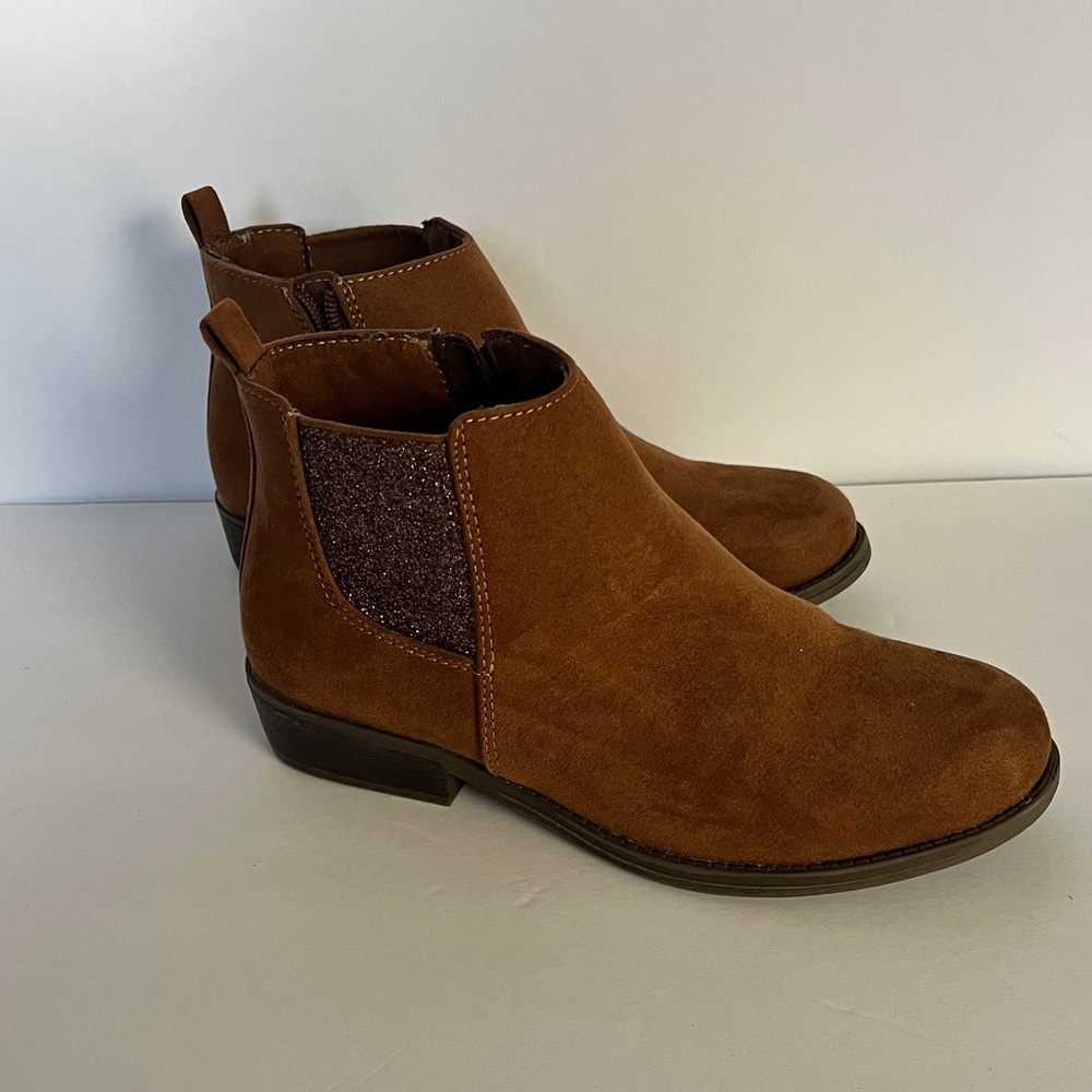 Brown Suede Ankle Boots